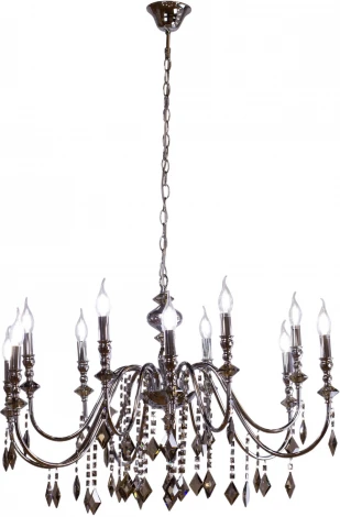 Подвесная люстра AM Group HUGO HUGO SP12 CH (220V, на цепи, свеча)