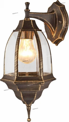 Настенный фонарь уличный Arte Lamp Pegasus A3151AL-1BN (220V, IP44)