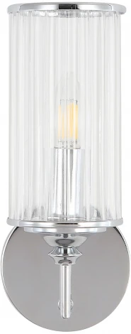 Бра Crystal Lux GLORIA AP1 CHROME (220V, круглые)