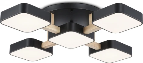 Потолочная люстра светодиодная на штанге с регулировкой цветовой температуры Ambrella COMFORT FL4883 (220V)