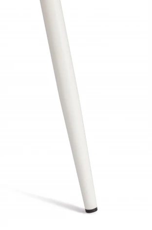 Обеденный стул Tetchair CHILLY (Вельвет,Металл/Светло-серый,Белый)