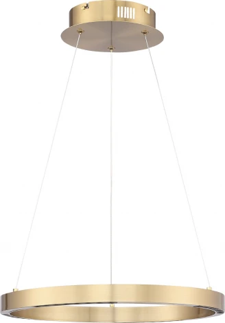 Подвесной светильник ST Luce SL6238 SL6238.323.01 латунь/латунь LED 1*25W 4000K (220V, на тросе)