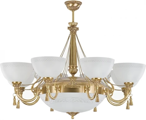 Потолочная люстра Kutek Roma ROM-ZW-8+1(P) (220V)