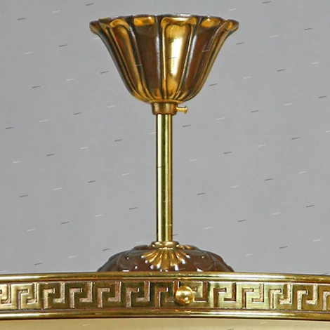 Люстра потолочная Ambiente by Brizzi Tenerife, 5 ламп, бронза с бежевым