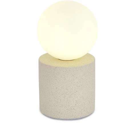 Настольная лампа ST Luce Estruzzo SL1512.504.01 Белый/Белый G9 1*5W (220V, шар)