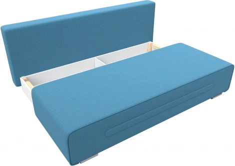 Диван прямой Приам (Голубой/Рогожка) Лига Диванов арт.123378