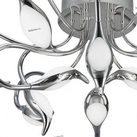 Потолочная люстра IDLamp Oktopia 295/12PF-LEDChrome