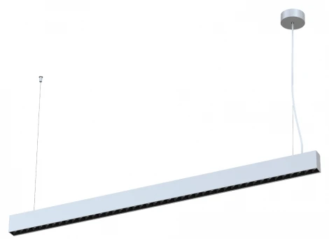 Потолочный линейный светильник светодиодный с диммером Lumker NX DL-BLEP2-1205025-SL-DN (220V, на тросе)