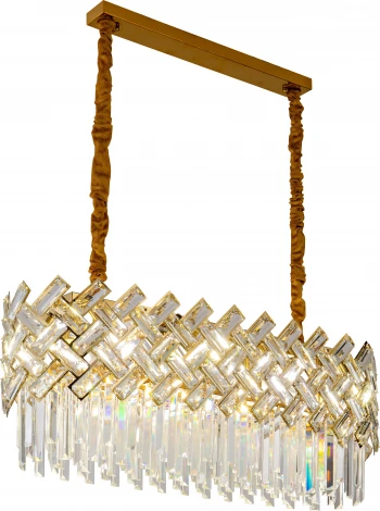 Подвесная люстра Zortes Dia ZRS.01277.12 (220V, хрусталь, на цепи, IP21)