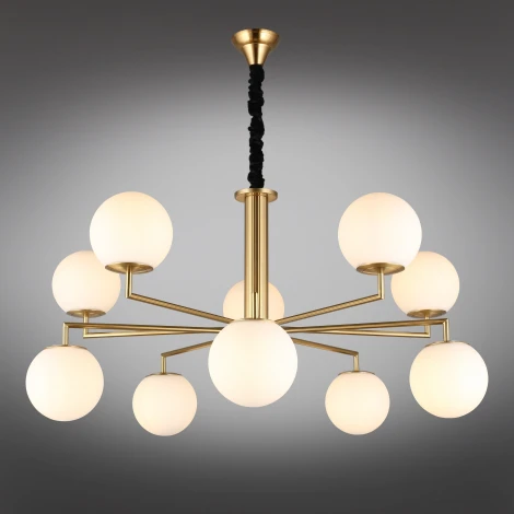 Подвесная люстра Aployt Kristian APL.759.13.10 (220V, на цепи, шарики)