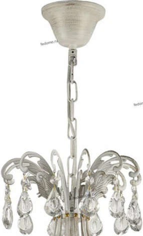 Подвесная люстра IDLamp Сristallo 298/6-Whitepatina