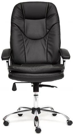 Кресло SOFTY LUX кож/зам, черный, 36-6 Tetchair 12902