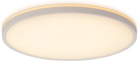 Настенно-потолочный светильник круглый светодиодный с подсветкой Citilux Norma CL748400 (220V, круглые, IP40)