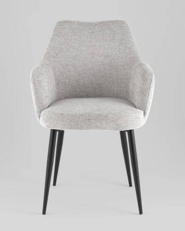 Стул обеденный Katys светло-серый рогожка Stool Group УТ000042064