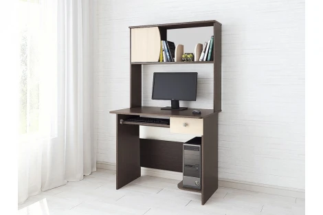 Стол компьютерный ТЭКС Грета-4, венге