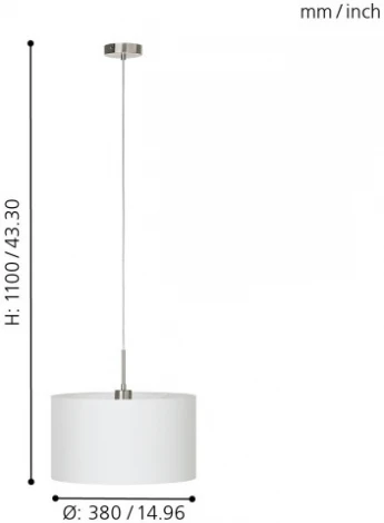 Подвесной светильник Eglo Pasteri 31571