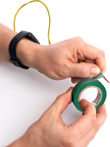 Изолента 013х19мм 10м зеленая Stekker 39906