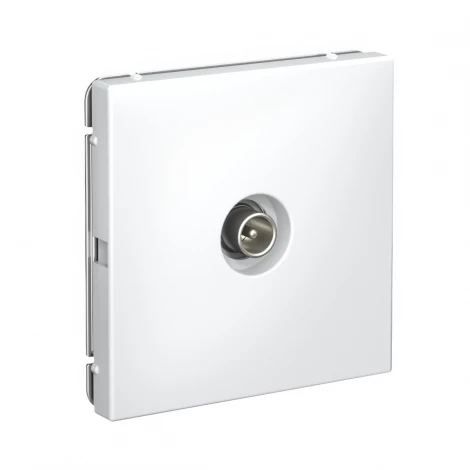 ТВ-розетка проходная (белый) Systeme Electric GAL000192