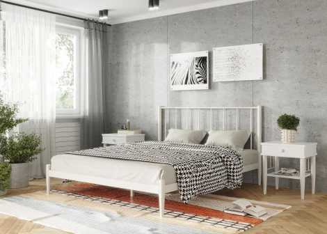 Кровать КМД 26 160 белый Форвард Бриз 102187