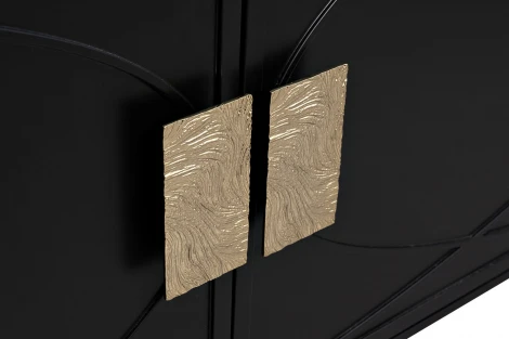 151SV-00005 Тумба под TV черная 200*60*40см Garda Decor