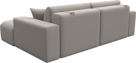 Диван угловой Лига-036 НПБ Классик правый угол Лига Диванов (Замша) арт.127742