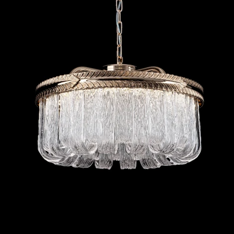 Подвесная люстра светодиодная с пультом Modelux ML.9542.500 GD