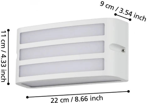 Настенный светильник уличный Eglo CAMARDA 900809