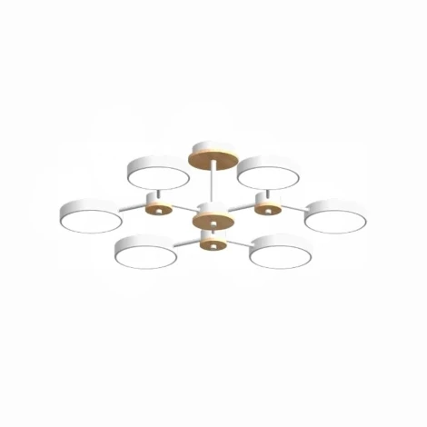 Потолочная люстра светодиодная на штанге LED4U LED4U L3216-730 WH