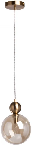 Подвесной светильник DeMarkt Крайс 657013601 (220V, на проводе, шар)