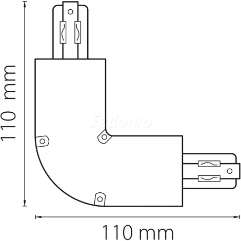 Соединитель Lightstar Barra 504126 (220V)