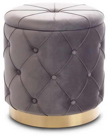 Пуфик большой серый MY iNTERNO Paris MY18A040-1(big)