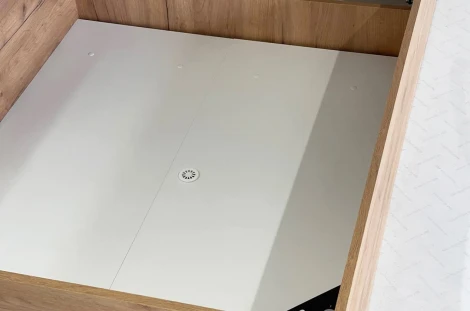 Кровать с основанием "Юниор" 90х200 см Mebelson (Светлое дерево) арт.ZO.SMU-02.2552