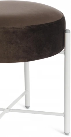 Банкетка AMBER Tetchair (Темно-коричневый,Белый).