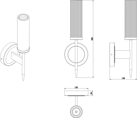 Бра Zortes Tow ZRS.1178.01