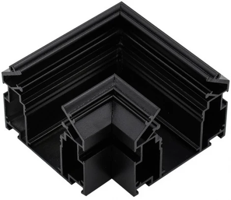 Трековый соединитель угловой плоский для натяжного потолка Aployt Magnetic track 220 APL.0286.00.02