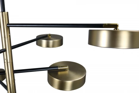 Потолочная люстра на штанге Zortes Lunar ZRS.01243.08 (LED, 220V)