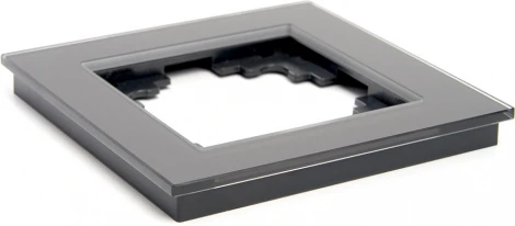 Рамка на 1 пост (графит) Stekker Катрин 39539