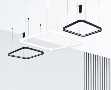 Подвесной светильник светодиодный Italline IT013-6031 gold 3000K (220V, на тросе)