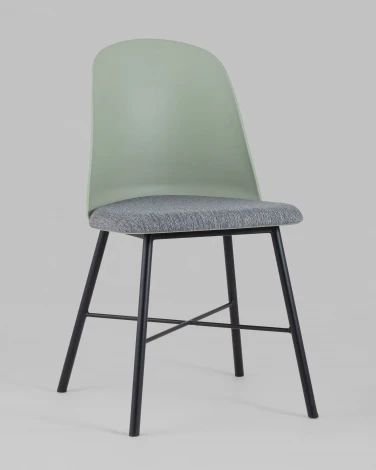 Стул Stool Group Shell серо-зеленый УТ000005381