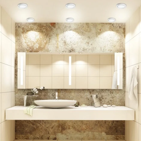 Встраиваемый точечный светильник Novotech Damla 370389 (12V, IP44)