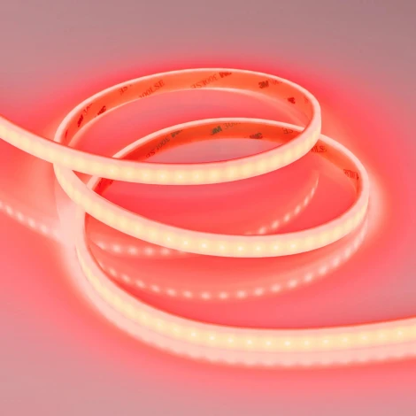 Светодиодная лента герметичная RTW-PSW-A120-10mm 24V Red (9.6 W/m, IP67, 2835, 5m) (Arlight, 5 лет) 040766