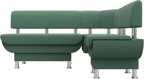 Диван кухонный угловой Альфа правый угол Лига Диванов (Рогожка) арт.123814