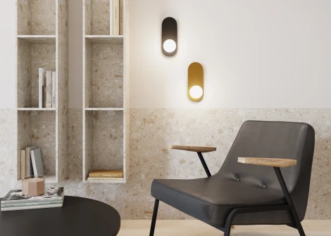 Бра Maytoni Bao MOD419WL-01B (220V, шар)