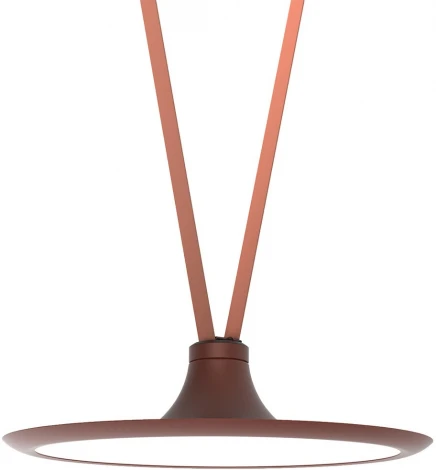 Трековый светильник ременной Kink Light Сатори 6429,06 терракотовый Led 15W