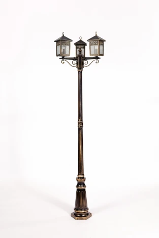 Наземный фонарь Oasis Light KRAKOV 2 87309B Gb (220V, фонарь, IP44)