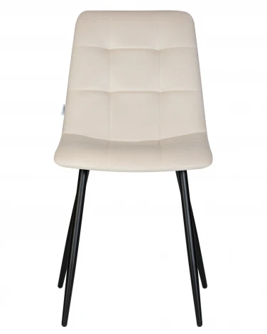 Стул обеденный CHILLY (Кремовый Holland 05, основание черное)