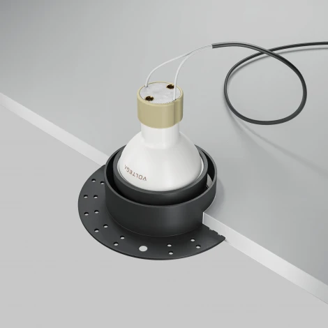 Встраиваемый светильник под гипсокартон IP54 Maytoni Share DL126-GU10-TRS-B