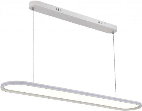 Светильник подвесной ST Luce ST615.543.68 Белый LED 2*56+12W 4000K 5780Lm (220V, на тросе)