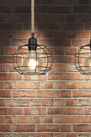 Подвесной светильник TopLight Adella TL1600H-01BK (220V, на проводе)