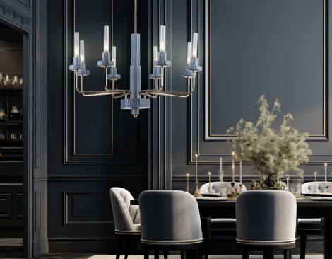 Потолочная люстра светодиодная на штанге Ambrella High Light LH53126